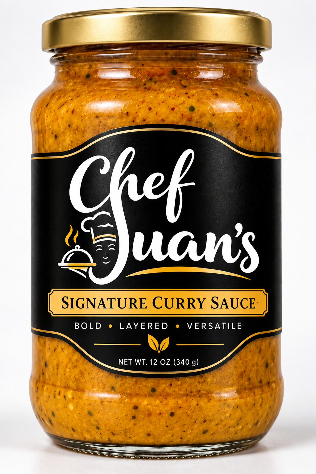 Chef Juan Signature Curry Sauce, 16 oz jar